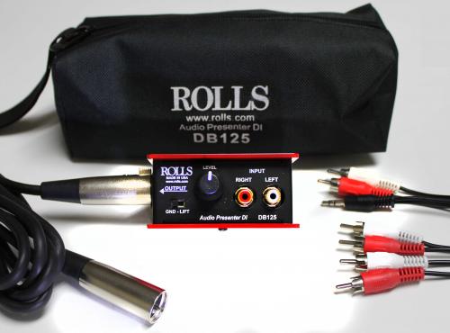 DB125 Audio Presenter DI Kit | Rolls Corporation - Real Sound