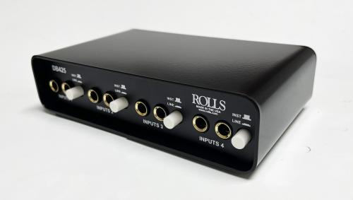 DB425 4 Channel DI | Rolls Corporation - Real Sound
