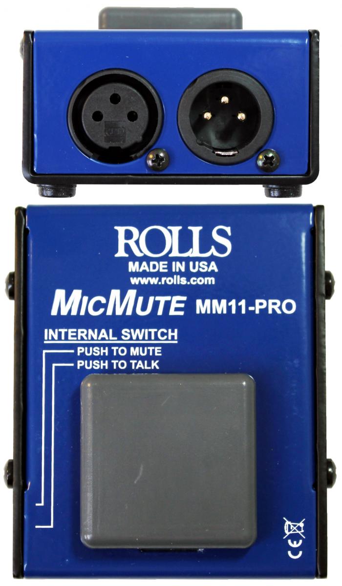 MM11 Pro Switchable Mic Mute/Talk Professional Microphone Switch 