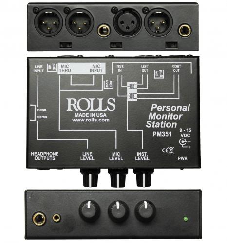 PM351 Personal Monitor System | Rolls Corporation - Real Sound